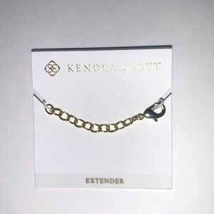 Kendra Scott extender in gold tone